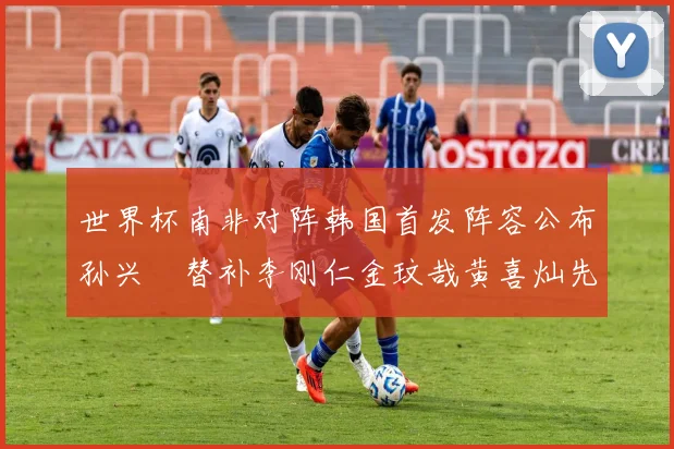 世界杯南非对阵韩国首发阵容公布孙兴慜替补李刚仁金玟哉黄喜灿先发